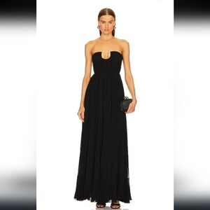 A8 Michael Costello Revolve Azura maxi dress size xxs
